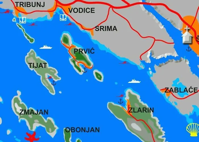 Holiday home Prvinski Akvarel Prvic Luka